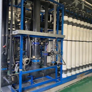 High Efficiency Ultrafiltration Water Treatment Machine Pump Motor for Hotels Water Treatment Plants 2000L H 1000M3 H Capacity