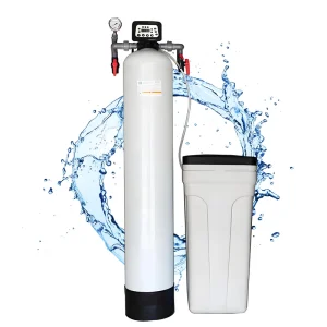 High Efficiency Whole House Water Softener System for Reduce Hardness Automatic Valve Resin Filter for Residential Home 2000 LPH
