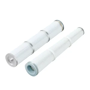 High Filtration Efficiency External Thread Mount Filter Cartridge Easy Replacement Conical Threaded Filter Cartridge