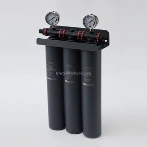 High-Flow 1-, 2-, 3- or 4-Stage Commercial Activated Carbon Countertop Water Prefilter System
