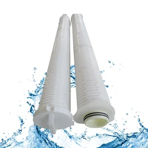 High Flow 1 Micron 20 Inch Sediment Filter Cartridge for Oil and Water Treatment Plants