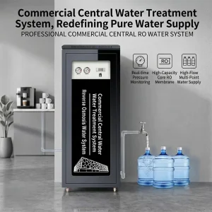 High Flow 1200G Commercial Central Reverse Osmosis Water Purifier 5 Stage Filter RO System