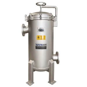 High Flow Filter Cartridge 0.1 Micron Micro Pleated Filter Cartridges Stainless Steel Cartridge Filter Housing