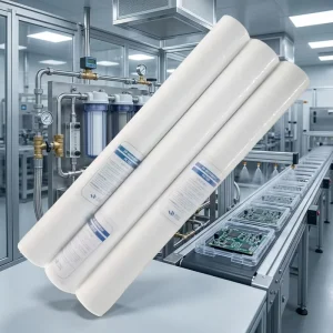 High Flow PP Melt Blown Filter Cartridge for Electronic Factory Central Water System