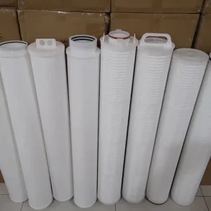 High Flow PP Pleated Filter Cartridge Element 30 Micron for Water Processing