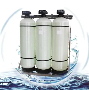 High Flow Rate Water Softening System for Industrial Applications