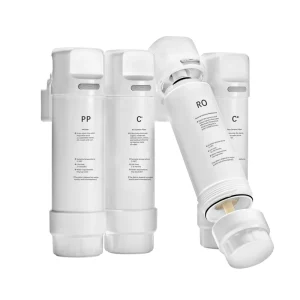 High Flow Reusable Empty PP Sediment Carbon Block Alkaline Water Filter Cartridge Housing