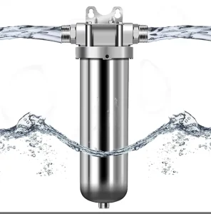 High-Flow Stainless Steel Pre-Filter, 8 Tons per Hour, Whole House Water Filtration System