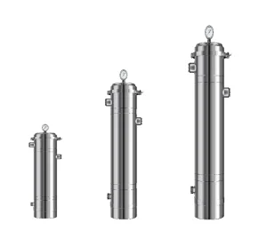 High Flow UF Pre Filter 304 Stainless Steel Housing PVDF Membrane System OEM Low MOQ Fast Turnaround B2B Supply