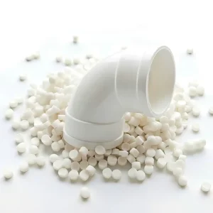 High Impact Rigid PVC Granules Durable Modified Compound for Water Drainage Pipe Fittings
