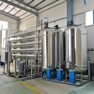 High Output 10000LPH RO Unit Industrial Water Treatment Machine Reverse Osmosis Purification System for Hospital Laboratory