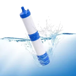 High Performance Ultra-Lightweight Water Filter Straw for Emergency Survival Camping and Hiking