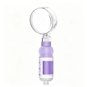 High Pressure Beauty Shower Head Replaceable VC Filter for Aromatherapy Bathing Experience