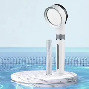 High Pressure Dechlorinating Shower Head with Filter Luxury Handheld Water Saving ABS Filtered Rain Shower Head