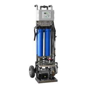 High-Pressure Mobile RO DI Cleaning Trolley 500 L/H 0 TDS Car and Window Washing Equipment with Built-In Pump