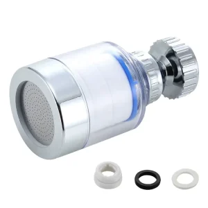 High Pressure Water Saving 360 Degree Rotating Tap Water Filter Remove Chlorine Kitchen Faucet Shower Head Filter PP Cotton