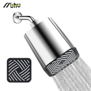 High Pressure Water Saving Wall Mounted Shower Spray Modern Bathroom Easy Installation Top Rainfall Shower Head with Filter