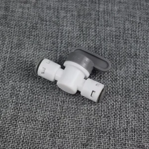 High Quality 1 2″ RO Water Filter Accessories Plastic Connect Fitting Valve