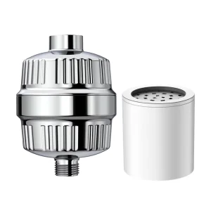High Quality 15-Stage Plated Surface Shower Head Filter Apartment Suitable Chlorine Water Softener Removal Replacement Filtered