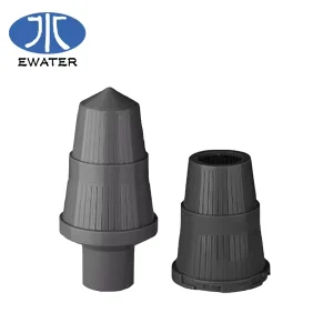 High Quality 2.5″ Top Water Filter Distributor ABS Strainer Nozzle And FRP Tank For RO System