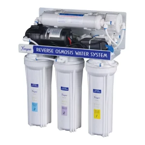 High Quality 50GPD with Pump Reverse Osmosis Water System Ro Water Filter Drinking RO Filter Manufacturers China