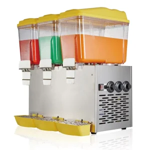 High Quality Commercial Electric Fruit Juice Dispenser Used Three 16L Drink Dispensers