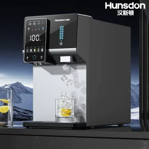 High Quality Desktop Electric Smart Hot Cold Water Dispenser with Ice Maker for Home Hotel Kitchen Use