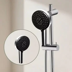 High Quality High Pressure Chrome Filter Shower Head Triple Spray Eco Friendly Rain Water Saving Toilet Bathroom Apartment Hotel