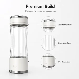 High Quality Hydrogen Water Bottle 10000PPM Portable Hydrogen Generator Cup