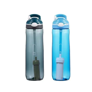 High Quality Outdoor Water Filter Bottle Straw Water Filter Bottle