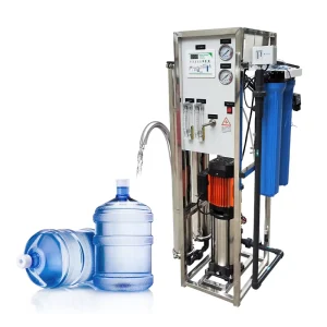 High Quality Reverse Osmosis System Stainless Steel Water Purification Plant with Pump and PLC Water Treatment System
