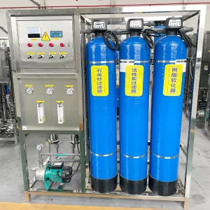 High Quality Stainless Steel Automatic Reverse Osmosis Water Filtration System Pump Engine 1 Year for Drinking Water Production