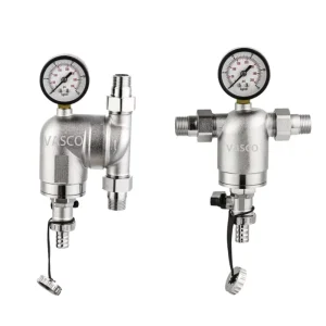 High Temperature Resistant Central Water Heating Boiler Prefilter Brass DIRT SEPARATOR Magnetic Filter Dirt Heavy Metal Removal
