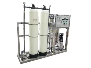 High efficiency 10000 GPD Commercial Reverse Osmosis System PLC Pump Automatic Flushing Advanced Pressure Vessel Engine