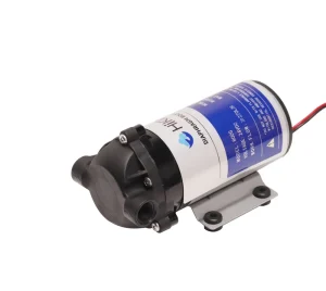 Hikins 24VDC 800GPD 4.5LPM Copper Reverse Osmosis RO Boost Diaphragm Water Pump for Household Water Filter Parts