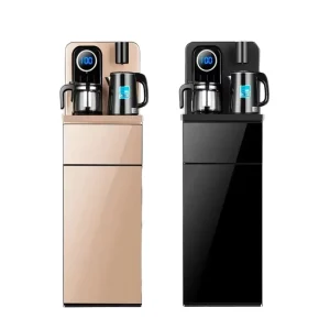 Home High End Intelligent Electric Freestanding Vertical Plastic Water Dispenser Commercial Household Use Hot Cold Warm Bottom