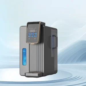 Home & Hotel Use Electric Stainless Steel Hydrogen Water Maker Generator with Hot Cold Water Cooling Compressor Filter Dispenser