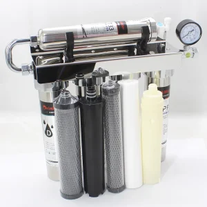 Home Kitchen Five-stage Stainless Steel Water Purifier Filter Ultrafiltration Direct Drinking Machine