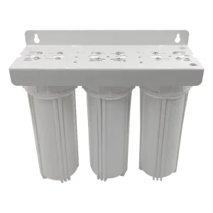 Home Kitchen Water Purifier 10 Inch 3-Stage Pre-Filter Housing with PP/UDF/CTO Filter Cartridge