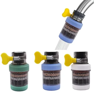 Home Kitchen Water Softener Cartridge Faucet Purifier Fluoride Filtration Faucet Tap Water Purifier Filter