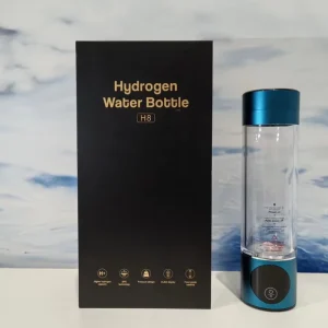 Home Outdoor Sport Portable Hydrogen Water Generator Water Bottle Ionizer 3000 Ppb 280ml with USB Point