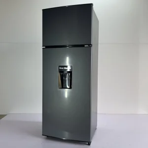 Home Refrigerator with Water Dispenser and Ice Maker Frost Free Wind Cooled Double Door Fridge Energy Saving 280L