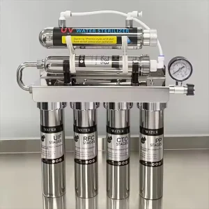 Home UF 5-Stage Stainless Steel Under-Sink Water Purifier with UV Water Filter
