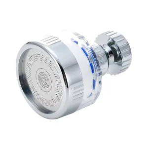 Home Use Faucet Mounted Manual Activated Carbon Water Filter with PP Cotton and Plastic Construction for Tap Water Filtering