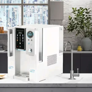 Home Use Water Dispenser with Ice Countertop RO Water Dispenser Cold and Cold Reverse Osmosis Water Filtration System Purifier