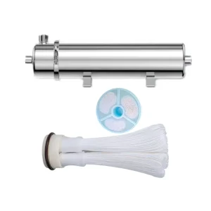 Home Water Filter Systems for Whole House 304 Stainless Steel Purifier with PVDF Membrane and 1 Year Warranty