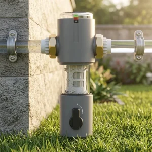 Home Water Filtration System 40μm Stainless Steel Mesh Filter Automatic Self Backwash H59 Anti corrosion Brass Pre Filter