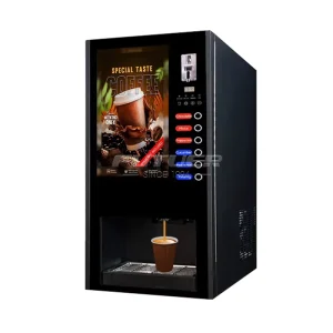 Hot Drink Coffee Vending Machine Fully Automatic with Automatic Cup Dispenser