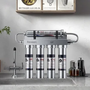 Hot Selling 100GPD Water Filter Fast Filtration Stainless Steel Filter Reverse Osmosis Water Purifier