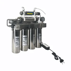 Hot Selling Manual 6-Level UV Ultraviolet Self-Cleaning Energy-Saving Portable Stainless Steel UF Water Filter for Outdoor Use